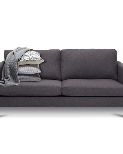 Giantex Modern Upholstered Accent Sofa, Fabric Futon Sofa Bed