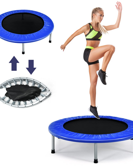 Portable Recreational Fitness Trampoline for Adults Kids