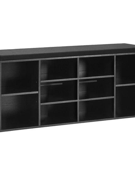 Giantex Shoe Storage Bench with Cushion, Entryway Shoe Rack Bench