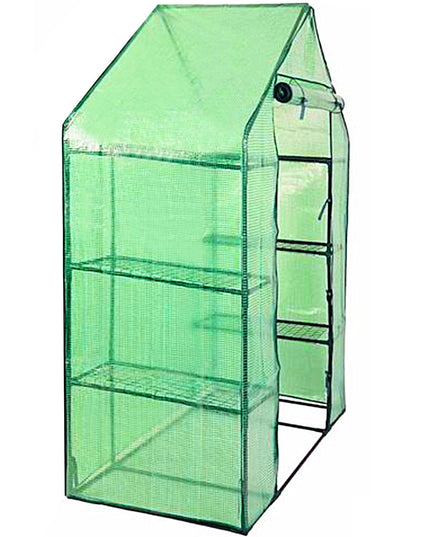 Greenhouse Outdoor Large Walk-in Plant Green house for Plants (Green)