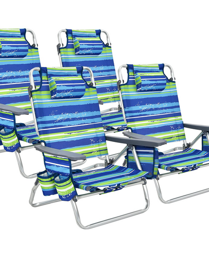 Giantex Beach Chair 2-Pack Sling Camping Chair