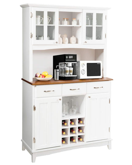 Giantex Buffet Hutch Cabinet, Kitchen Hutch Sideboard