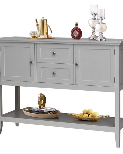 Giantex Buffet Sideboard, Wood Storage Cabinet