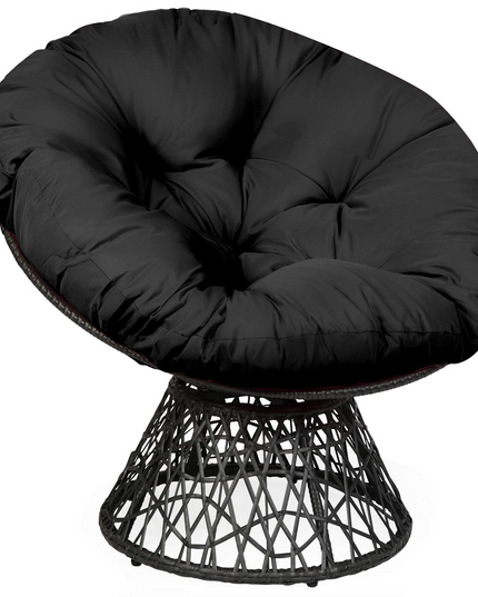 Giantex Rattan Round Papasan Chair