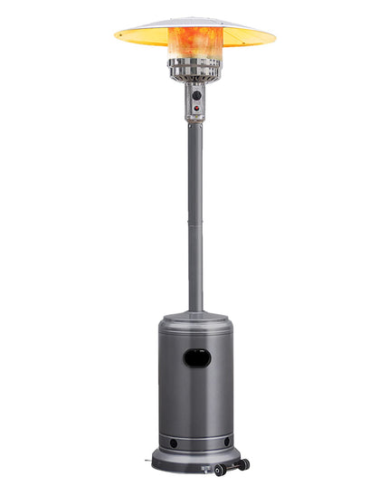 Giantex Patio Heaters for Outdoor Use, 48000 BTU Propane Outdoor Heaters with Wheels