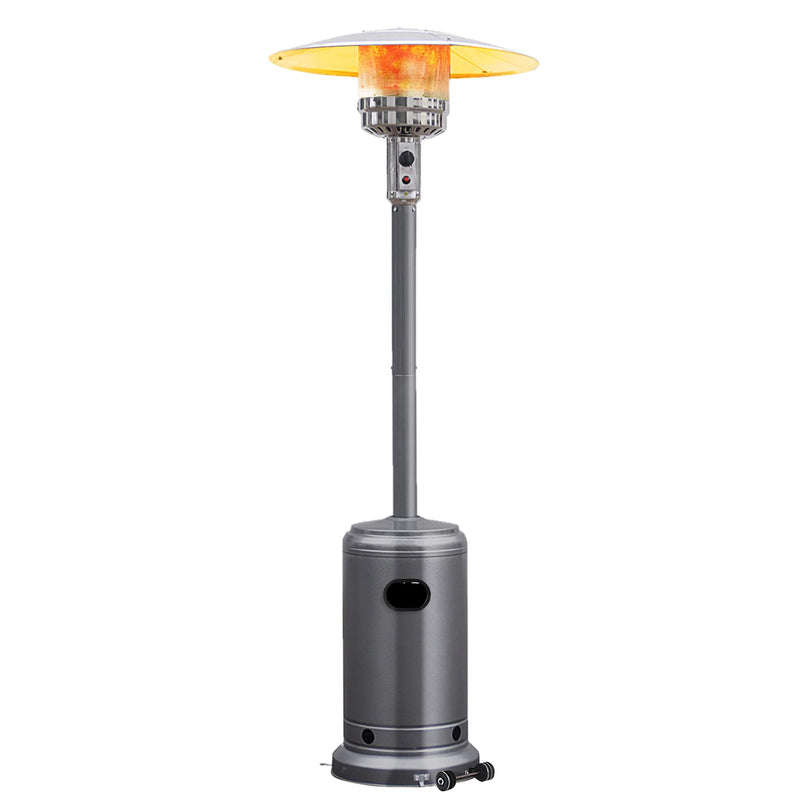 Giantex Patio Heaters for Outdoor Use, 48000 BTU Propane Outdoor Heaters with Wheels