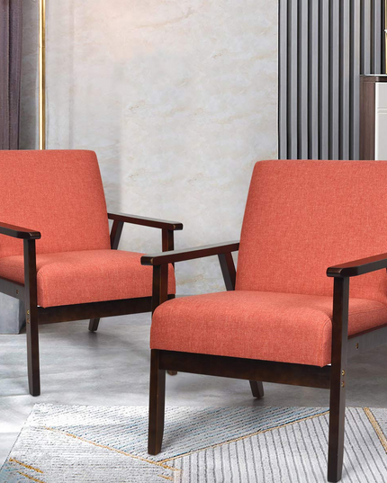 Mid-Century Modern Accent Chair for Living Room