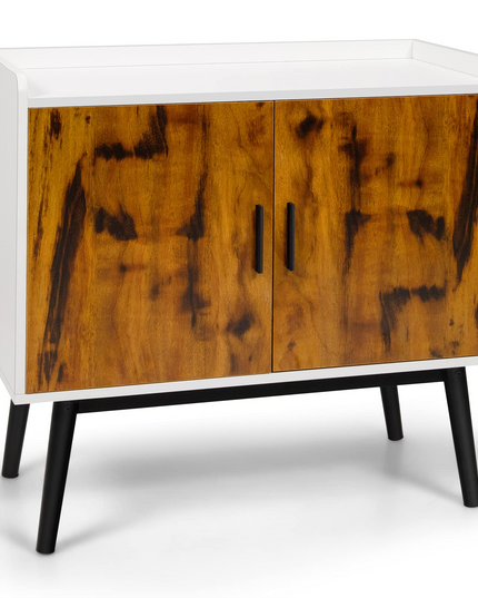 Giantex Floor Storage Cabinet Buffets Sideboard Vintage Accent Cabinet