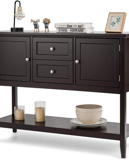 Giantex Buffet Sideboard, Wood Storage Cabinet