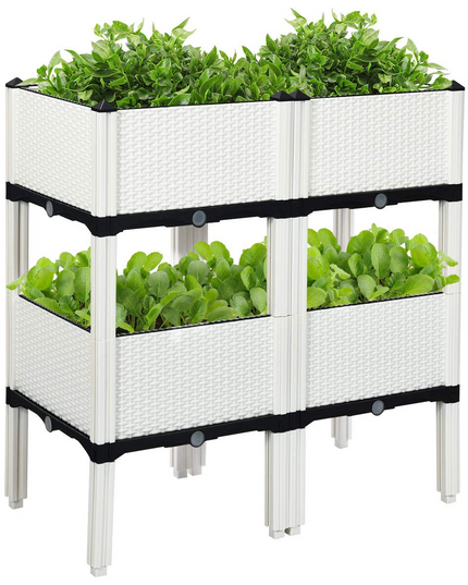 Set of 4 Raised Garden Bed Kits