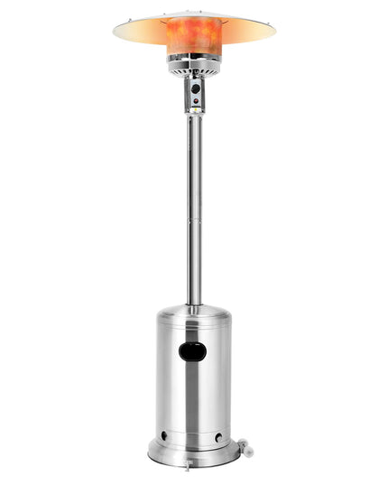 Giantex Patio Heaters for Outdoor Use, 48000 BTU Propane Outdoor Heaters with Wheels