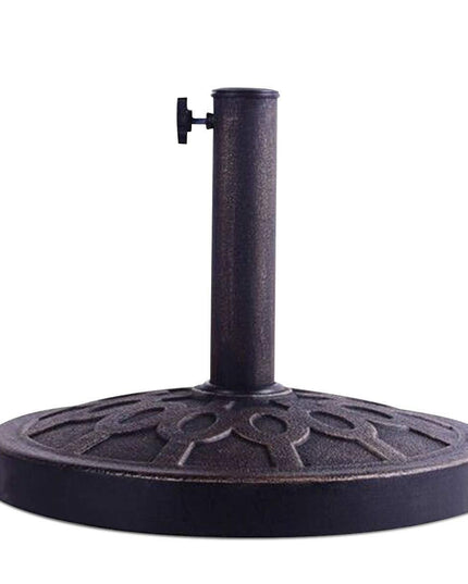 Giantex 17.5" 30lbs Patio Market Umbrella Base, Classic Round - Giantexus