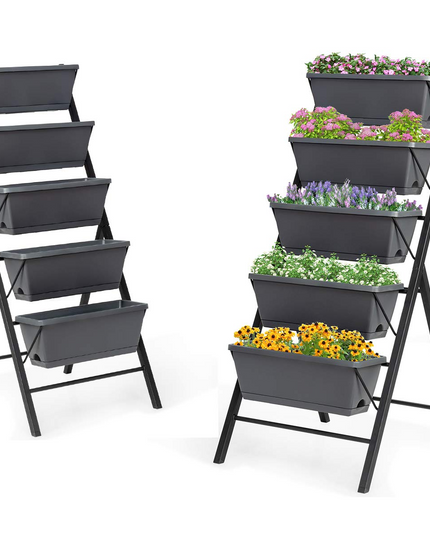 Vertical Raised Garden Bed, Elevated Planter Raised Beds with Water Drainage