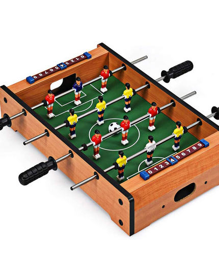 Giantex 20" Easily Assemble Wooden Mini Foosball Table Top w/ Footballs