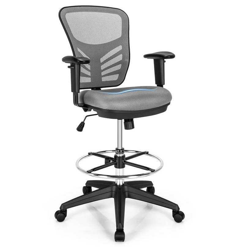 Giantex Mesh Drafting Chair, Standing Desk Chair