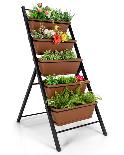 Elevated Garden Beds with Water Drainage Hole