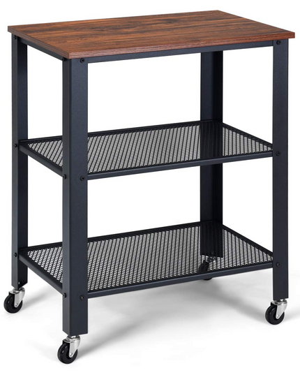 Giantex 3-Tier Microwave Cart Wooden