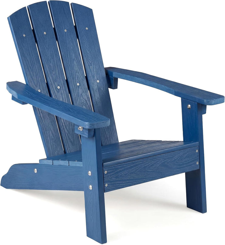 Giantex HIPS Kids Adirondack Chair - All-Weather Lawn Toddler Chair with Ergonomic Design