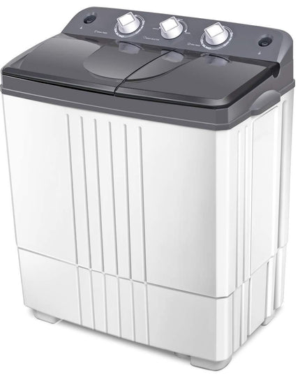 20Lbs Capacity (12Lbs Washing and 8Lbs Spinning), Compact Portable Washing Machine, Mini Laundry Washer for Apartment and Home - Giantexus