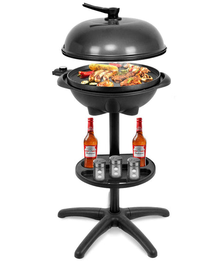 Giantex 1350W Electric BBQ Grill Non-stick w/ 4 Temperature Setting Outdoor Garden Patio Camping