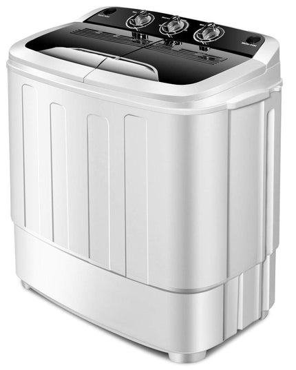 Portable Twin Tub Mini Clothes Washer Machine for Apartment