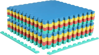 Multi Color / 96 Sq.Ft (24 Tiles)
