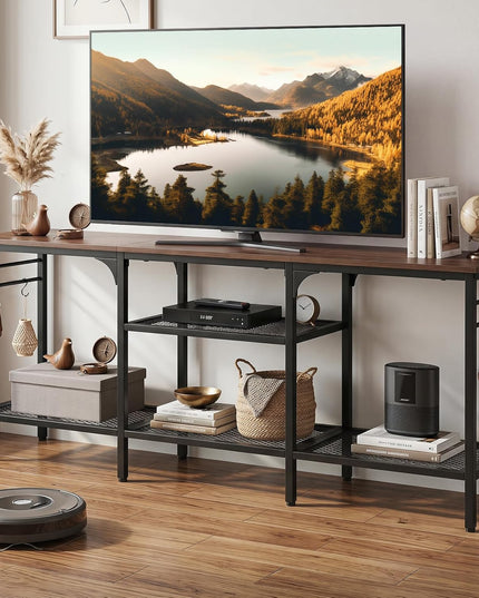 Giantex 3-Tier TV Stand for TVs up to 65 Inch with Open Storage Shelves