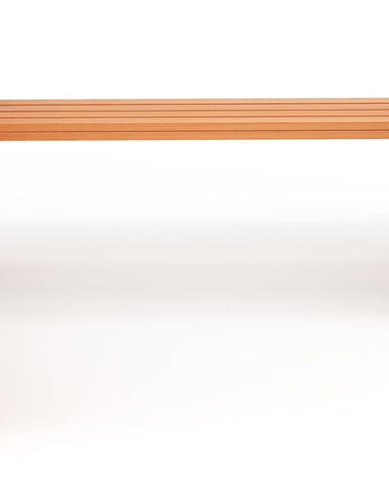 Banc d'extérieur 2-en-1 Giantex avec 2 jardinières surélevées