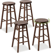 Walnut / 29 Inches (4 Pack)