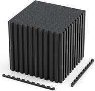 Black/Blue Speckled / 36 Tiles | 144 Sq Ft