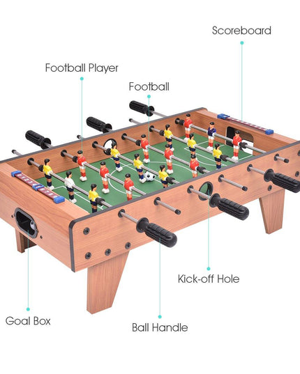 Giantex 48" Foosball Table, 8 Rods, 2 Balls and Score Keepers - Giantexus