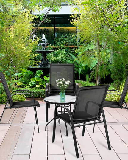 Giantex 4 Piece Patio Chairs