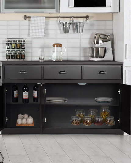 Giantex Sideboard Buffet Server Storage Cabinet Console Table