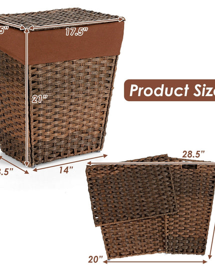 Laundry Hamper with Lid - Giantex