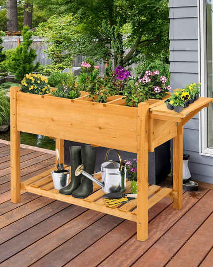 Elevated Raised Garden Box (47L x 21W x 31.5H)