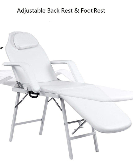 Giantex 73 Portable Tattoo Parlor Spa Salon Facial Bed Beauty Massage Table Chair