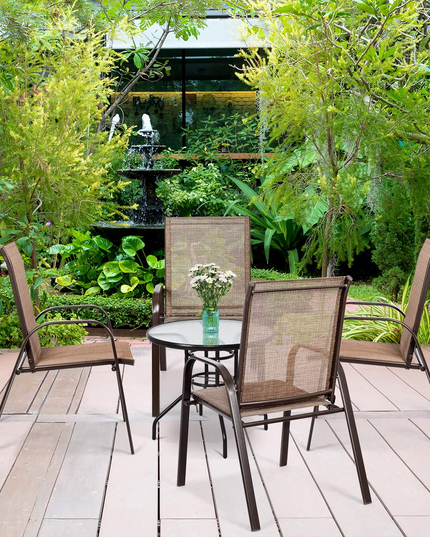 Giantex 4 Piece Patio Chairs
