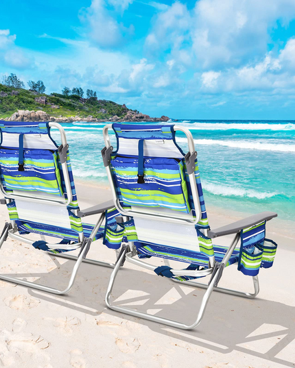 Giantex Beach Chair 2-Pack Sling Camping Chair