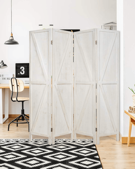 Copy of Giantex 4 Panel Folding Screen, 5.6 Ft Screen Room Divider - Giantexus