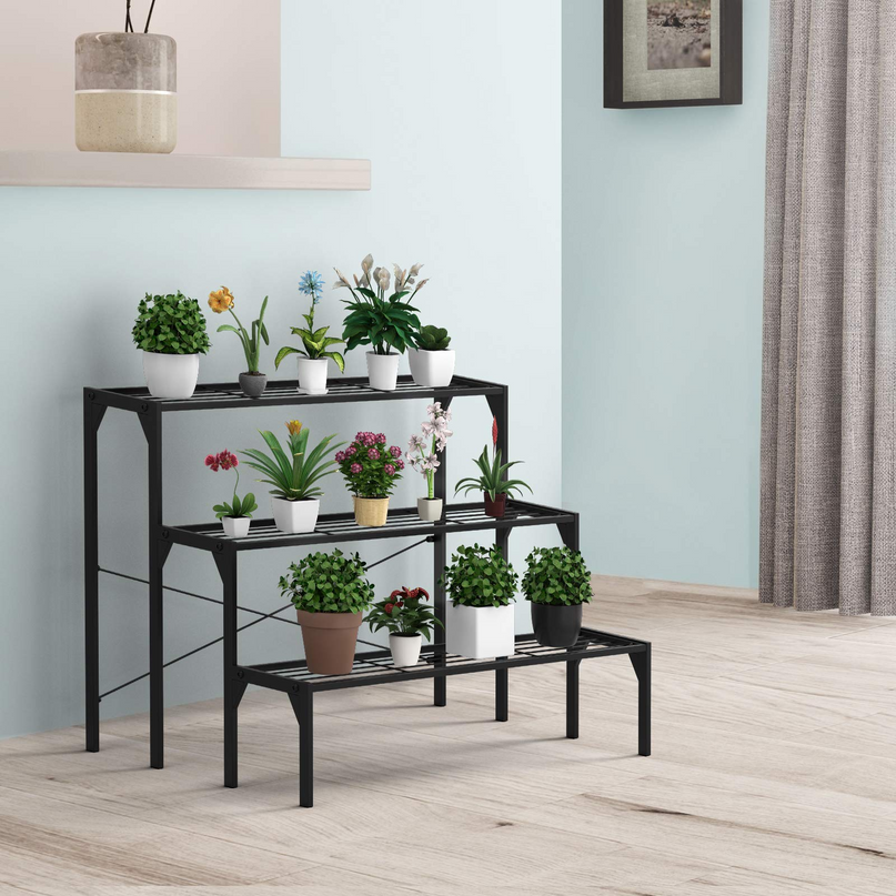 Giantex 3 Tiers Metal Plant Stand