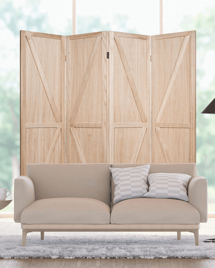 Copy of Giantex 4 Panel Folding Screen, 5.6 Ft Screen Room Divider - Giantexus