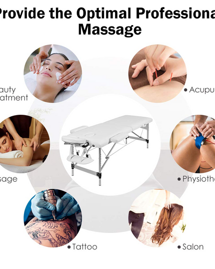 Giantex 84" Massage Table Professional Portable Massage Bed
