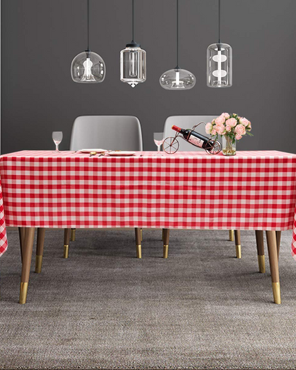 Giantex Decorative Buffalo Plaid Table Cover for Kitchen Dining Wedding Party