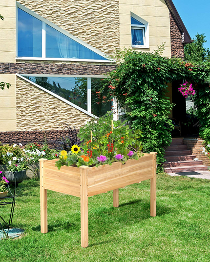 Raised Garden Bed Kit (49.5" X 23.5" X 30.0")
