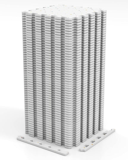 Giantex 0.4" Thick Non-Slip Interlocking EVA Foam Floor Tiles with Borders