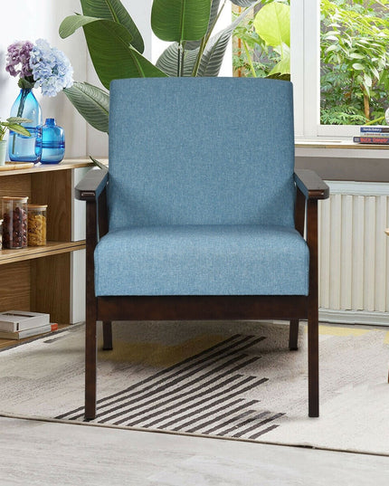 Mid-Century Modern Accent Chair for Living Room - Giantexus