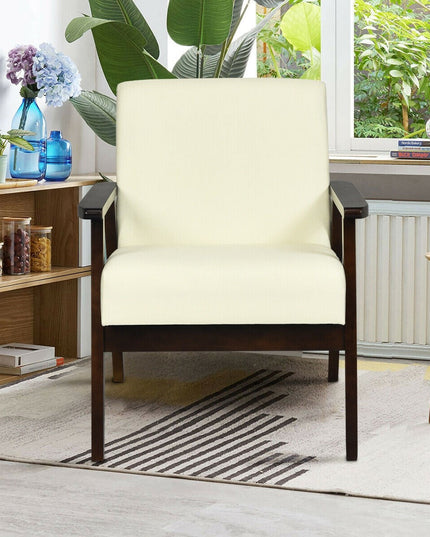 Mid-Century Modern Accent Chair for Living Room - Giantexus