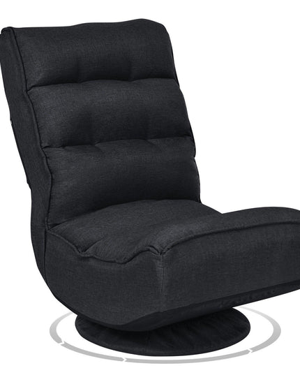 360 Degree Swivel Floor Chair, Lazy Sofa Lounge Chair - Giantexus