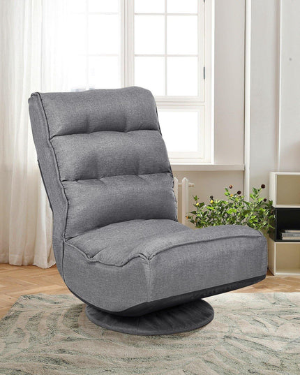 360 Degree Swivel Floor Chair, Lazy Sofa Lounge Chair - Giantexus