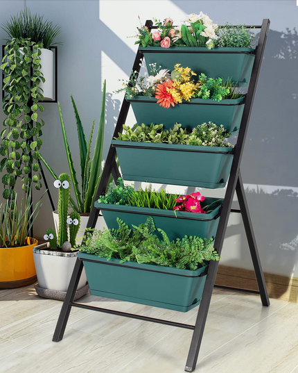 Elevated Garden Beds with Water Drainage Hole